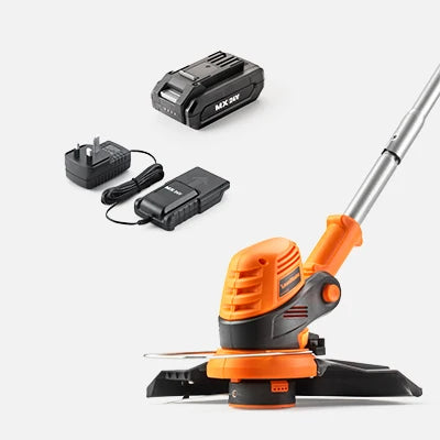 lawnmaster mx 24v cordless grass trimmer