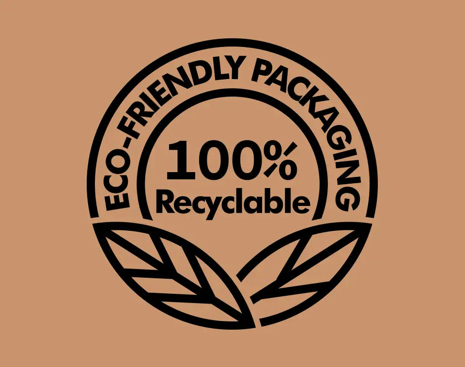 100% Recyclable Eco Friendly Packaging