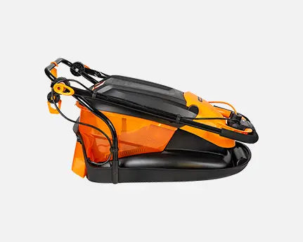 LawnMaster 33cm Hover Mowers Translucent Grass Box 