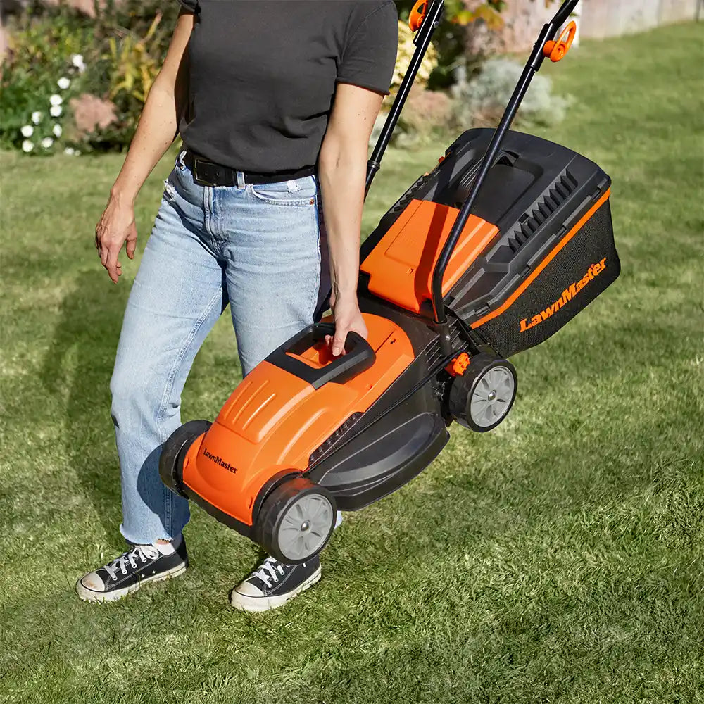 M2EB1232M LawnMaster 32cm Electric Lawn Mower Carry Handle