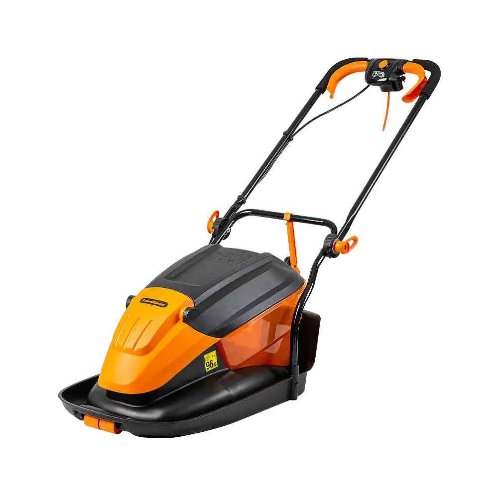 LawnMaster 1500W 33cm Hover Mower Collect Cleva