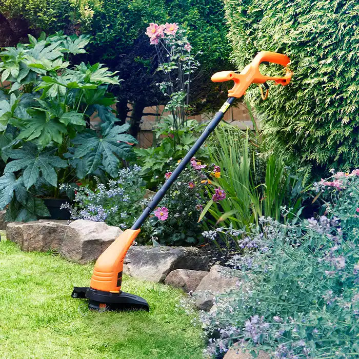 LawnMaster Electric Trimmer with edging and trimming