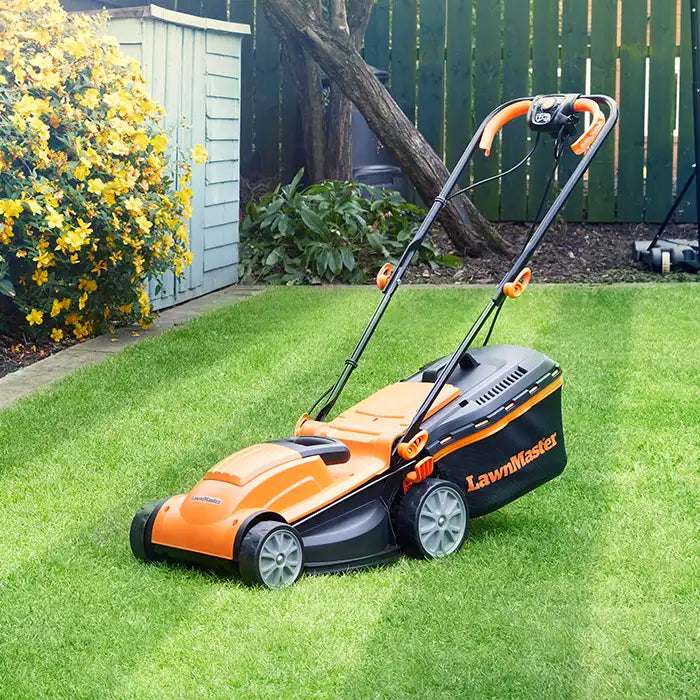 LawnMaster Powerful Electric 1400W 34cm Mower Combo