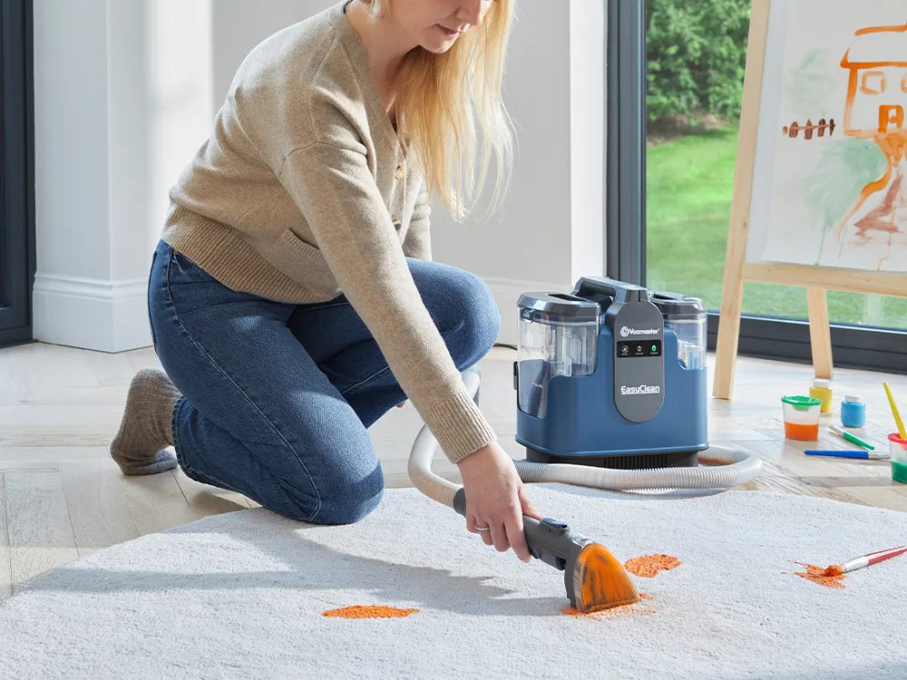 Can I use hot water cleaning for every stain type?