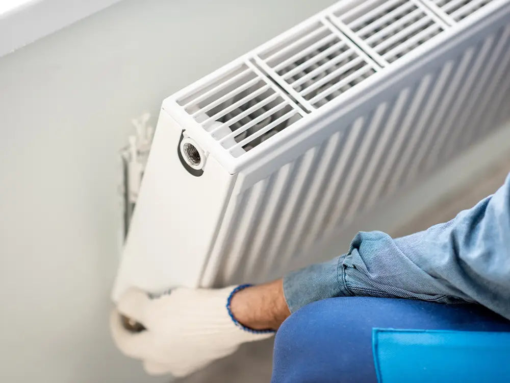 How to remove a radiator to paint a wall