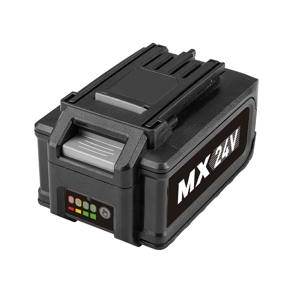 Batterie Li-Ion Lawnmaster 24V 4.0Ah – Haute Performance Pour Tondeuses, Coupe-Bordures & Robots, Indicateur De Charge