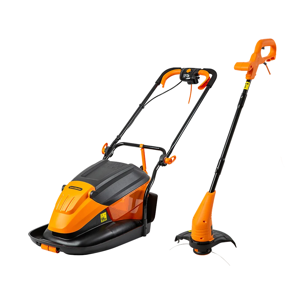 LawnMaster Hover Mower Collect and 25cm Grass Trimmer Set MEH1533 COMBO