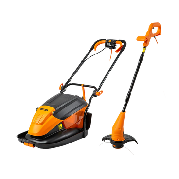 LawnMaster Hover Mower Collect and 25cm Grass Trimmer Set MEH1533 COMBO