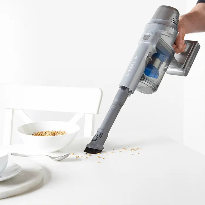 Portable Handheld Vacuum on Kitchen Table - Vacmaster