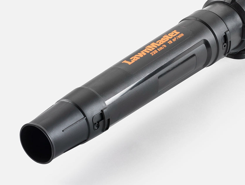 LawnMaster 48V Cordless Axial Blower removable blower tube