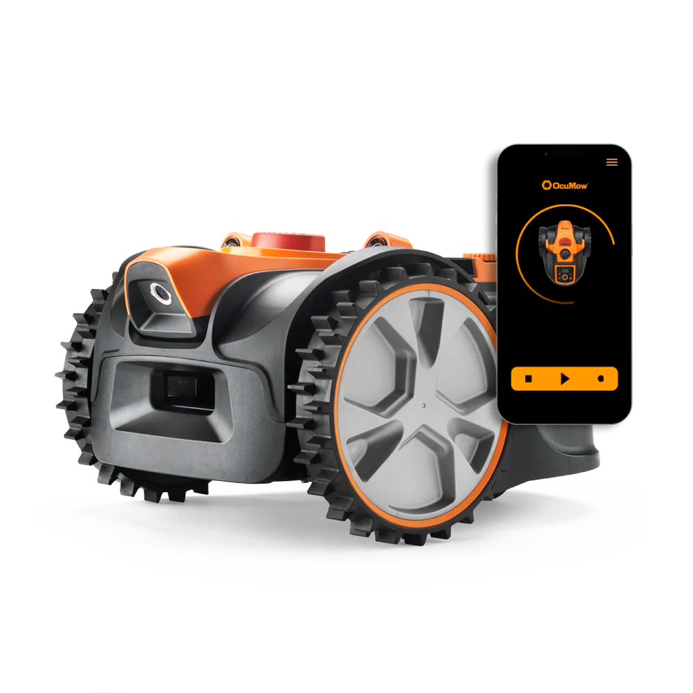 LawnMaster OcuMow® AMB16i-600 | Auto Charging Vision Robot Lawnmower with App