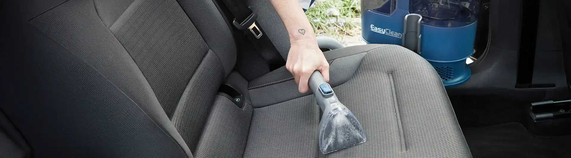 Vacmaster EasyClean Rapid Car Valeting cleaning car seat