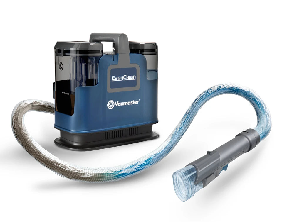 Carpet Spot Cleaner Vacmaster EasyClean Up Hose Cleaning Tool flushing dirt through hose