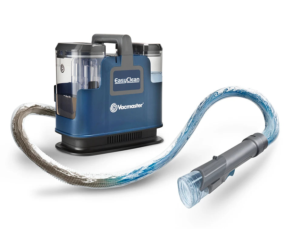 Carpet Spot Cleaner Vacmaster EasyClean Up Hose Cleaning Tool flushing dirt through hose