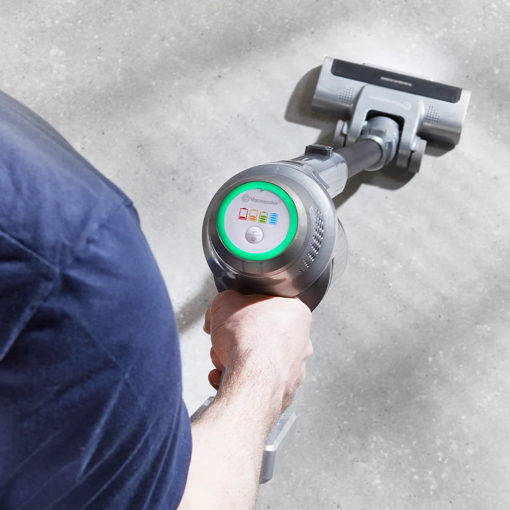 Vacmaster Orson cordless vacuum on a hard floor