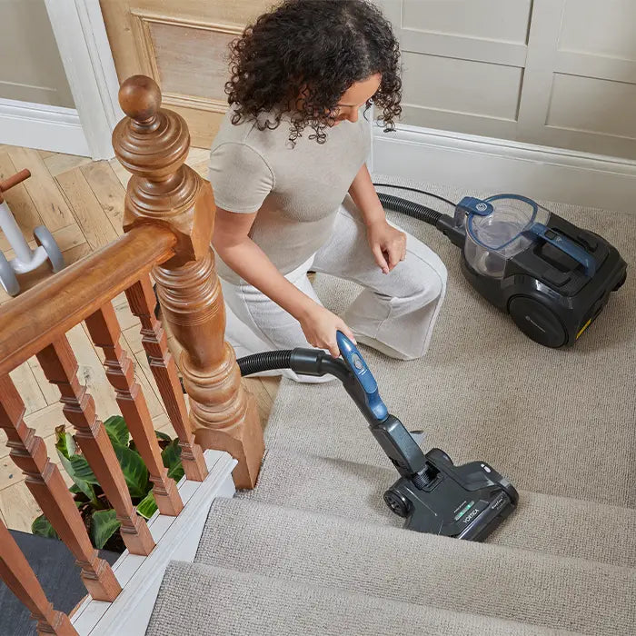 Vacmaster Cylinder Vacuum Cleaner Vortica Deep Cleaning Stairs