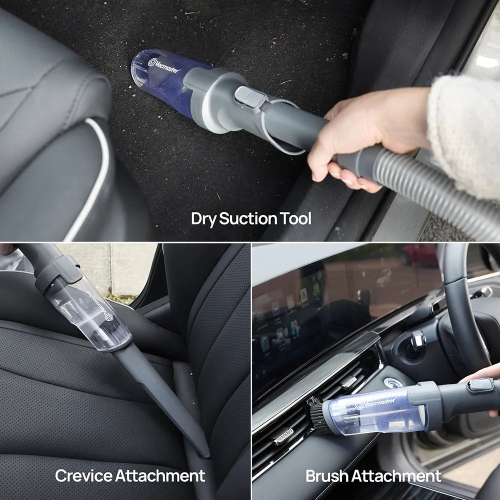 3 in 1 Dry Vacuum accessory attachment cleaning car interior