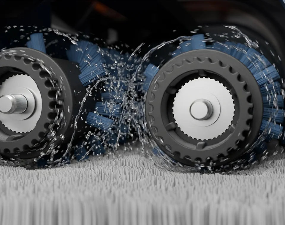 Rotating Dual Brush Rolls Deep Cleaning Carpet CA0712UK