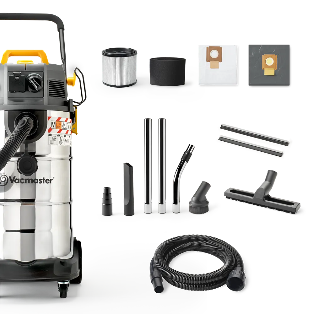 Vacmaster M38 M Class Wet and Dry Dust Extractor for industrial use - in the box