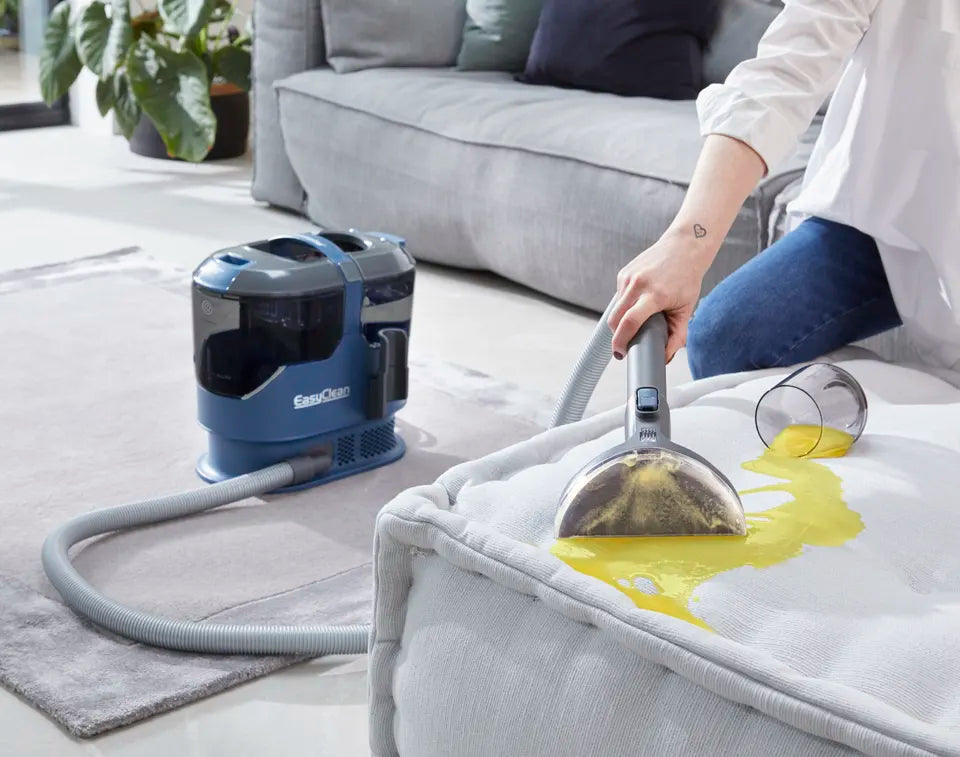Vacmaster Easyclean Carpet Vacuum Cleaner on a UK Sofa