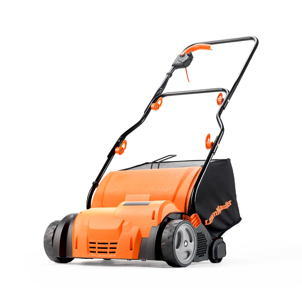 LawnMaster 1350W 33cm 2-in-1 Lawn Scarifier and Rake – Cleva UK