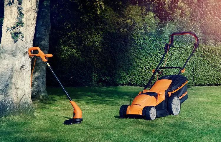 Garden Sets Lawnmower and Trimmer Bundles LawnMaster Cleva