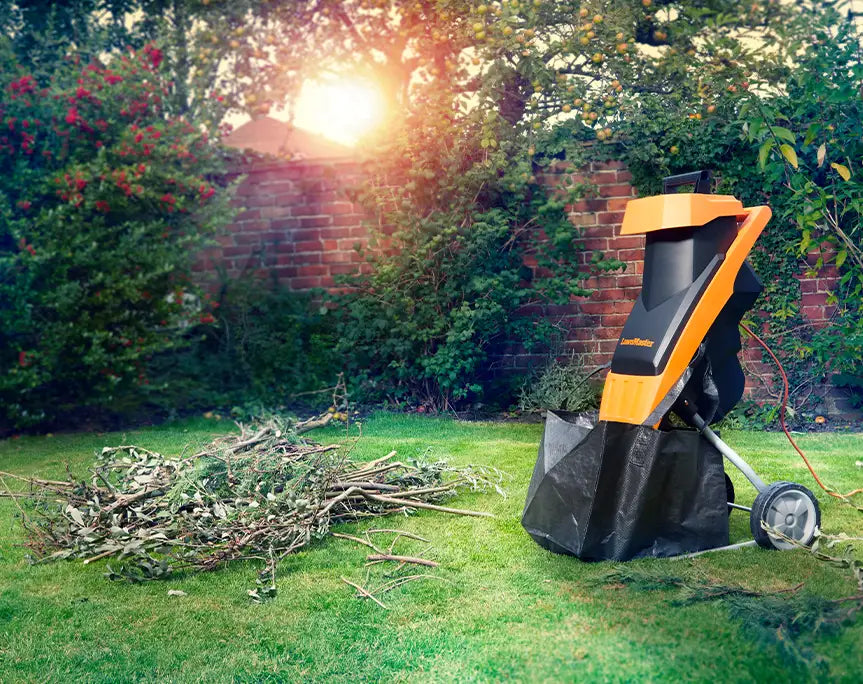 Impact Shredder in a UK Garden with a 2 Year Guarantee