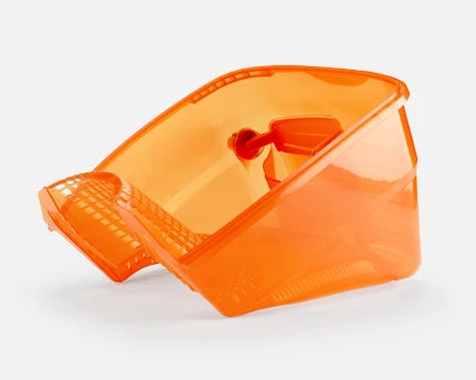 LawnMaster 36cm Hover Mower Translucent Grass Box