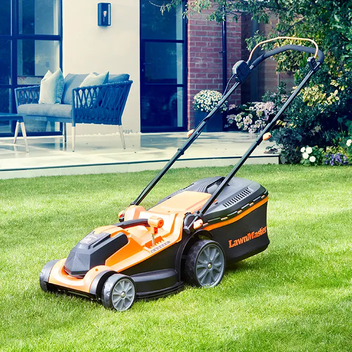 LawnMaster 37cm Cordless Lawn Mower