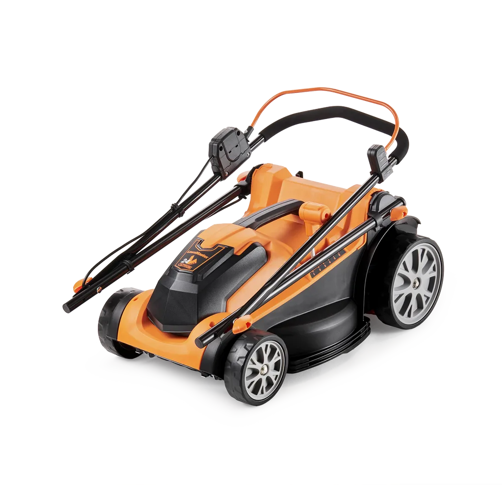 CLMF2437G-01 - LawnMaster Cordless Lawnmower 24V 37cm by Cleva UK