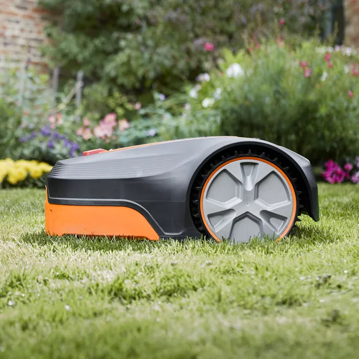 LawnMaster L10 Robot Mower on UK Grass