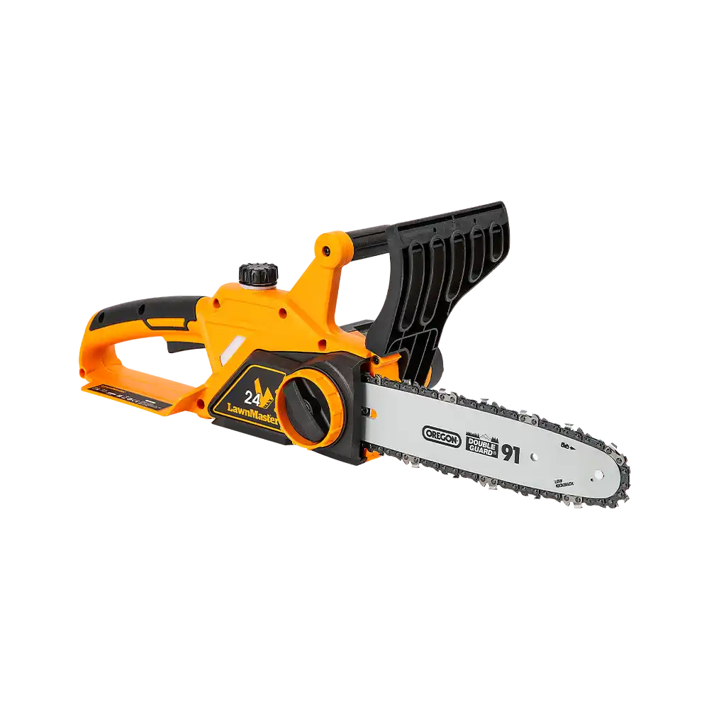 Cordless Chainsaw MX 24V Battery Not Included LawnMaster with Oregon Bar and Chain