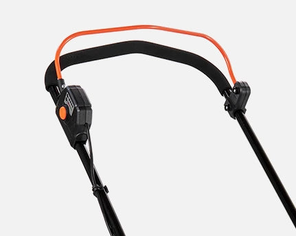 LawnMaster MX 24V 37cm Cordless Lawn Mower Foam Handle