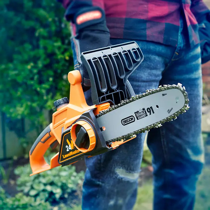 MX 24V Cordless Chainsaw with Oregon Parts