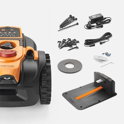 LawnMaster robot mower OcuMow AMB16-400 In The Box
