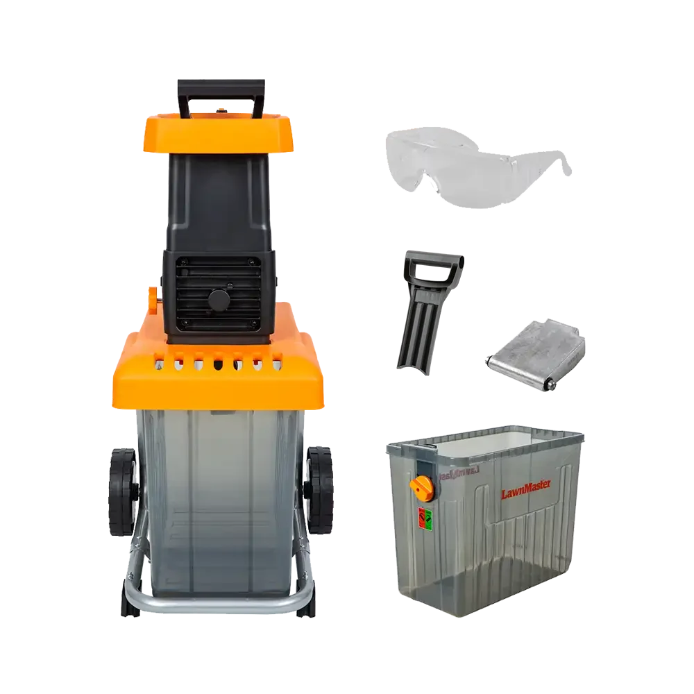 Accessories with LawnMaster Quiet Garden Shredder SDS2810-01