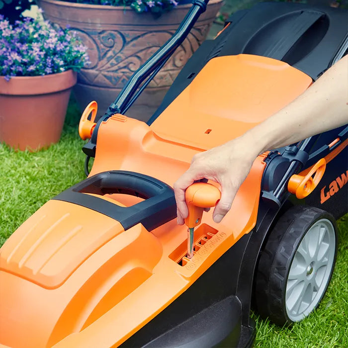 LawnMaster 1600W 37cm Electric Lawn Mower