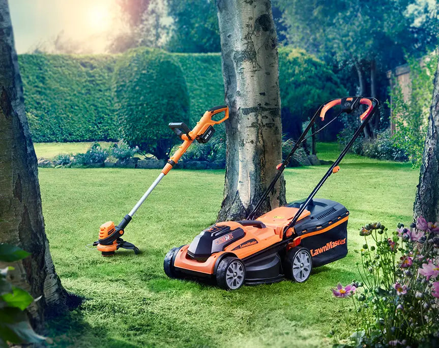 Lawn Care Worx Cordless Lawn Mower And Strimmer Buy Worx 30cm
