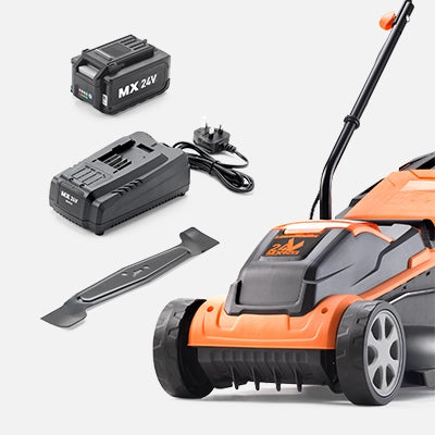 LawnMaster 32cm Lawn Mower in the box