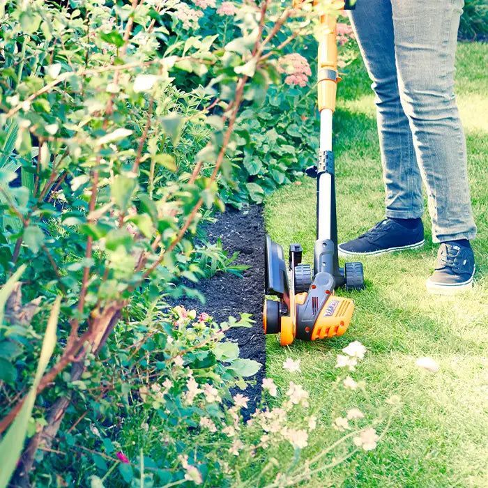 Worx lawn edger cordless sales