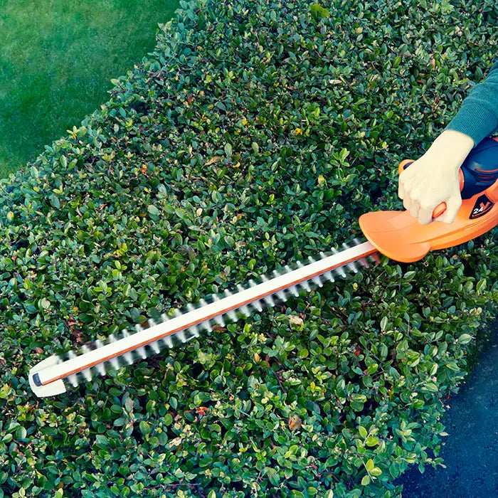 LawnMaster MX 24V Hedge Trimmer with Laser Cut Precision