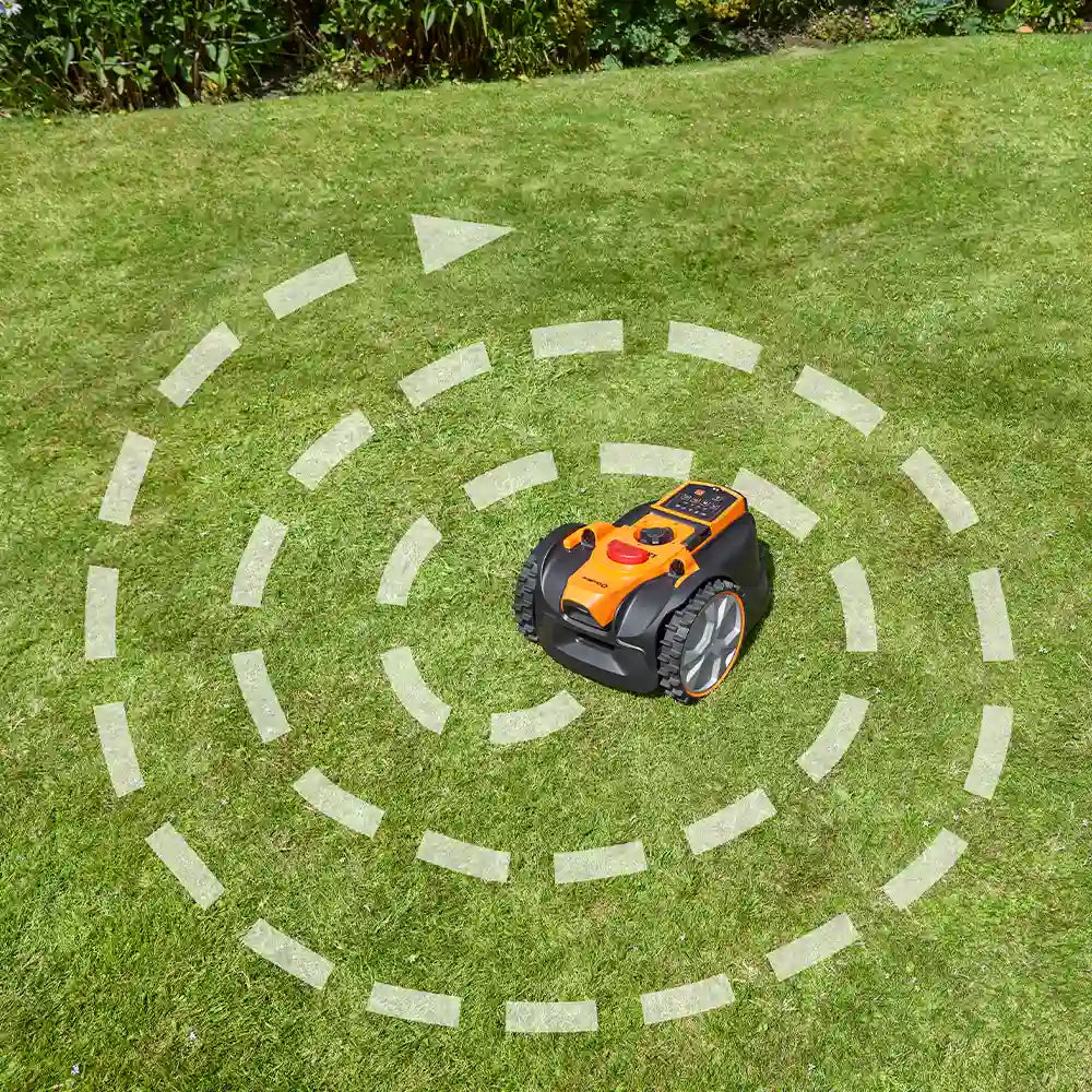 AMB16P2 Spot Cutting in a Garden