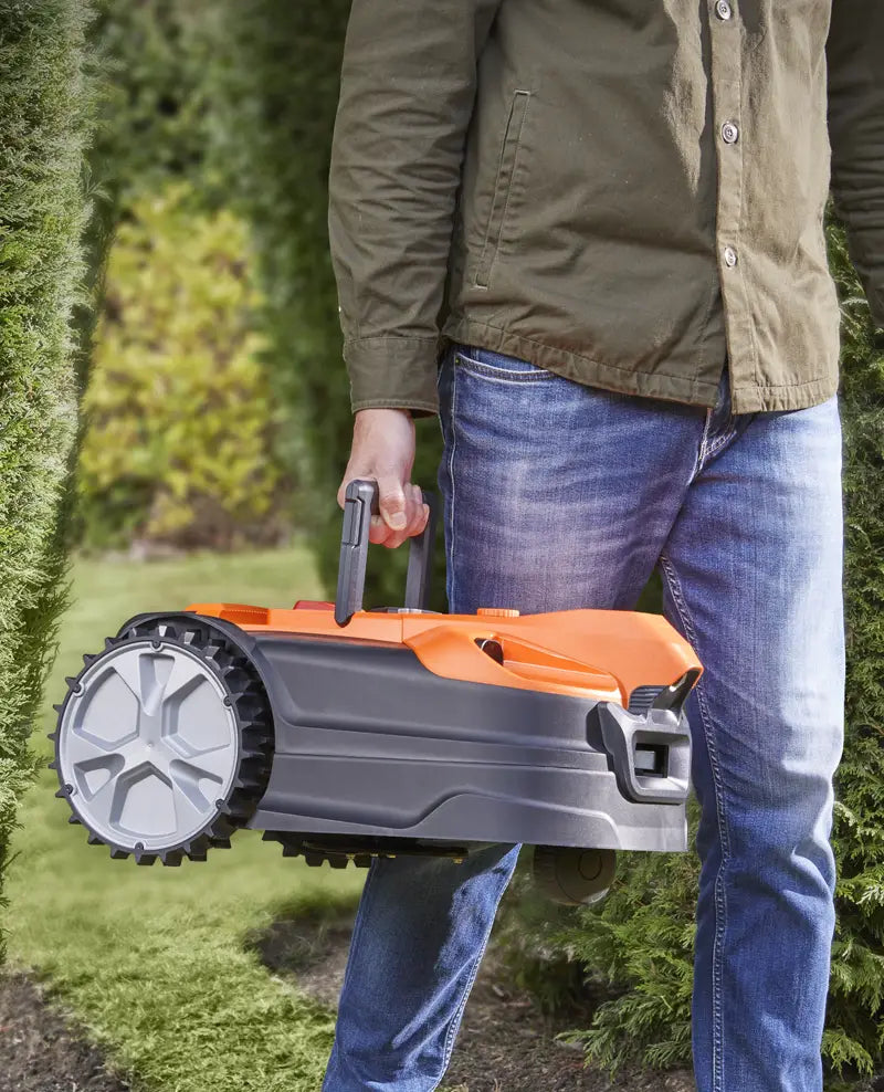 OcuMow 18 robot lawnmower drop & mow