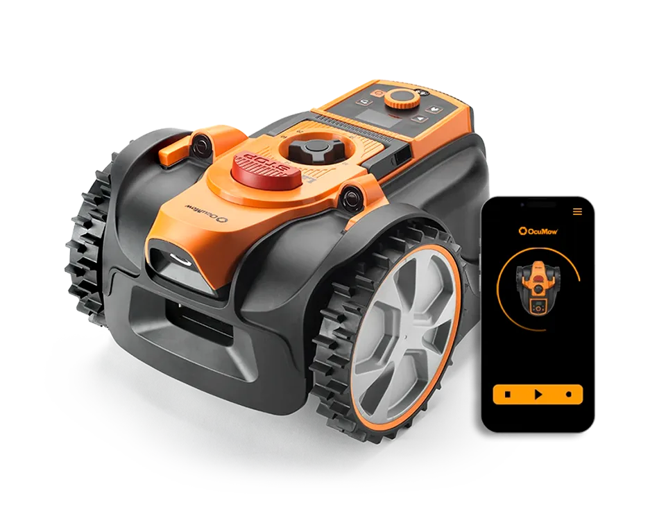 OcuMow AMB16i4 Lawnmaster AMB16-600 Robot Lawnmower with App & LCD Screen