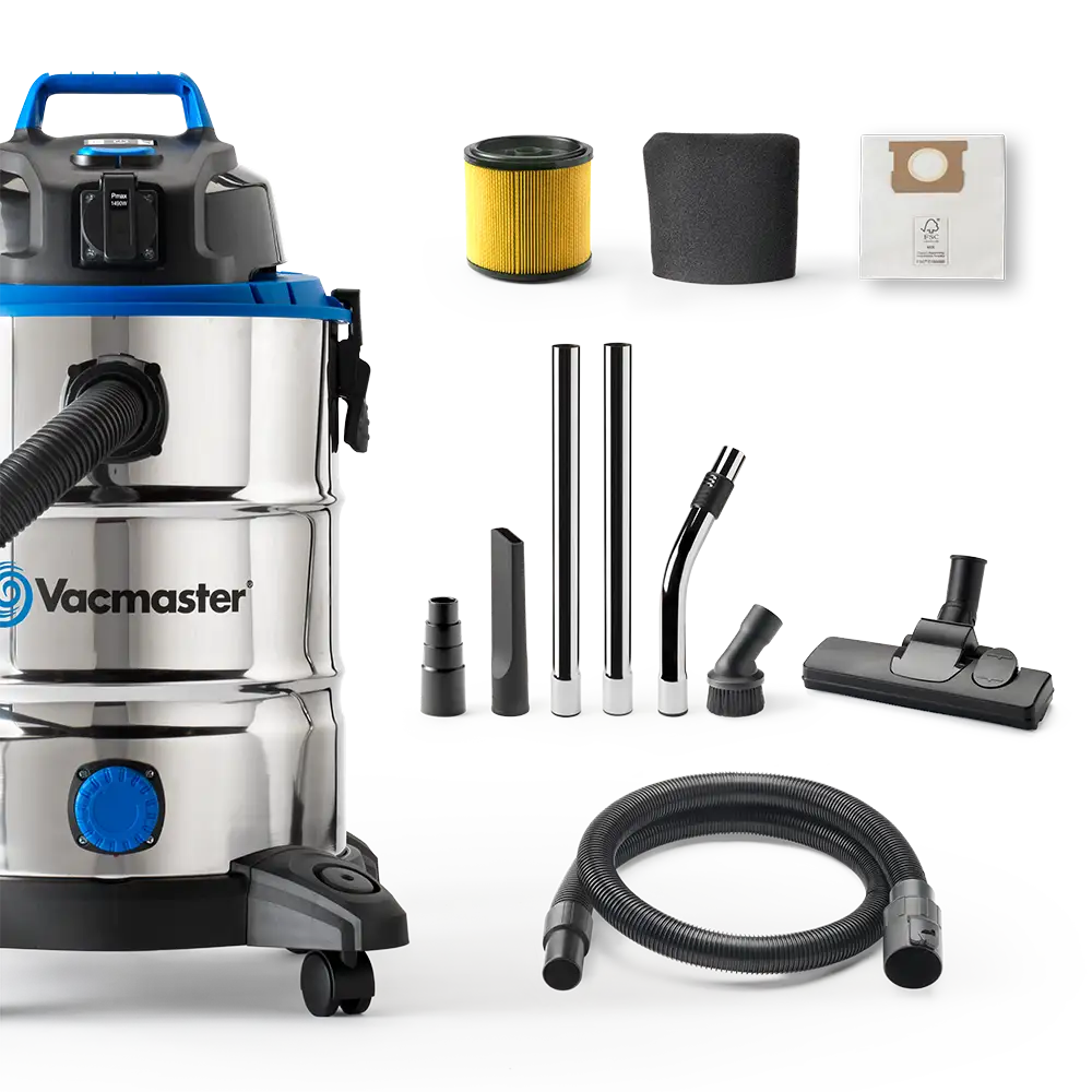 Vacmaster Power 30 Wet and Dry Vacuum Cleaner in the box