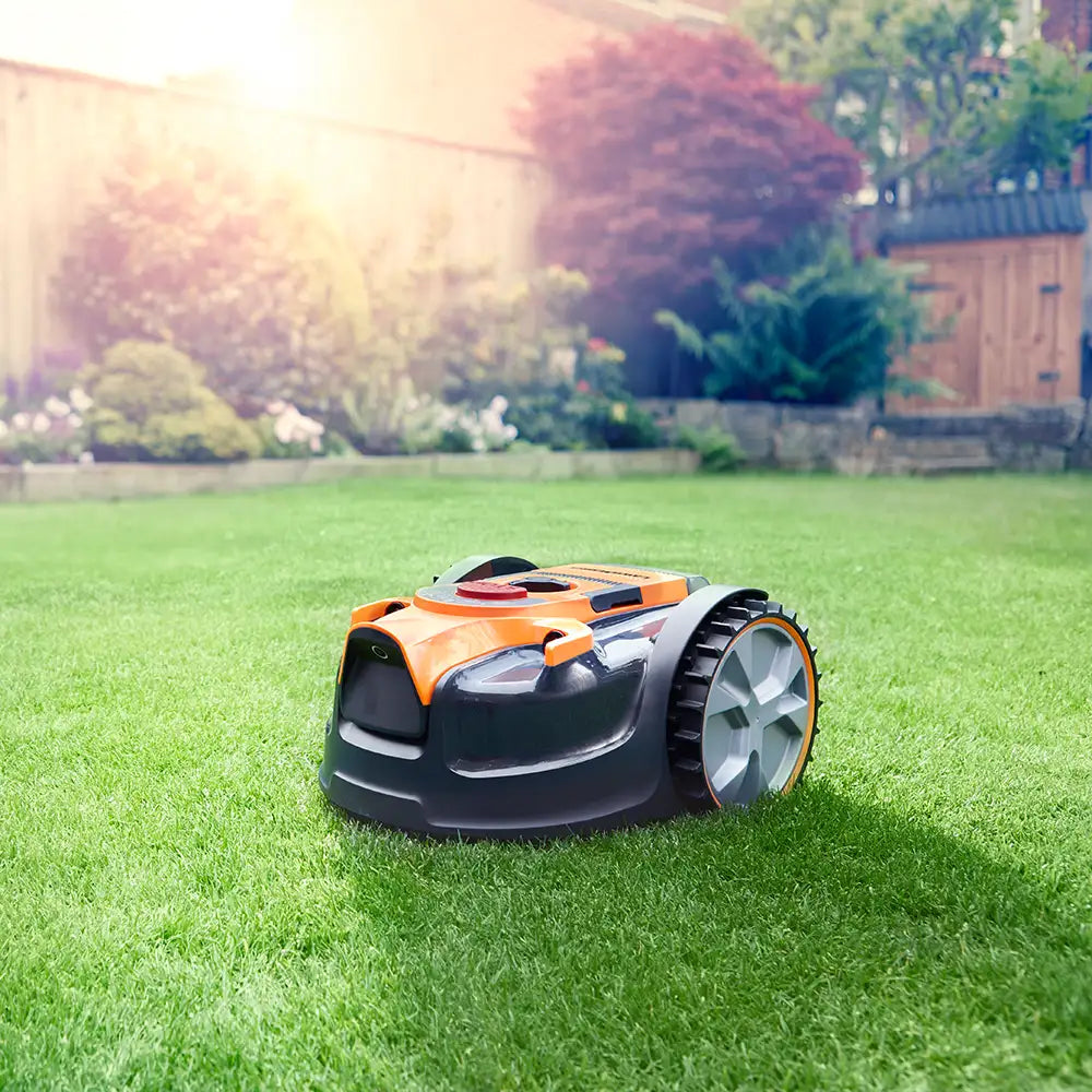 LawnMaster VBRM16 OcuMow MX 24V Robot Lawnmower Drop and Mow With Battery Cleva