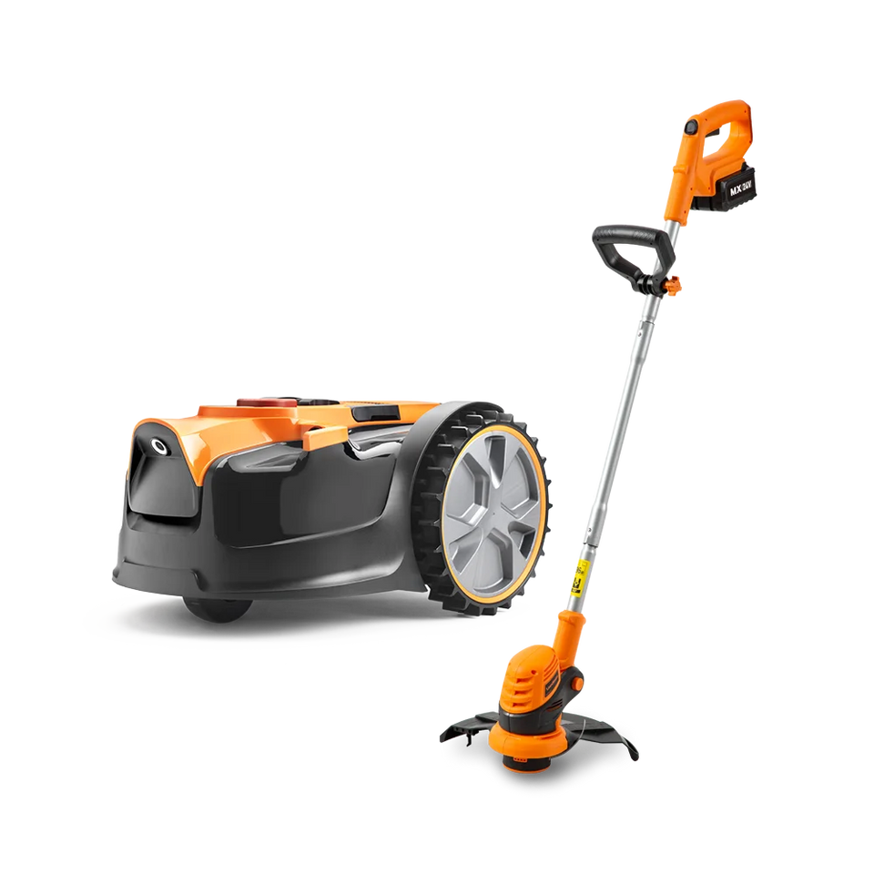 Petrol mower and strimmer set 2025