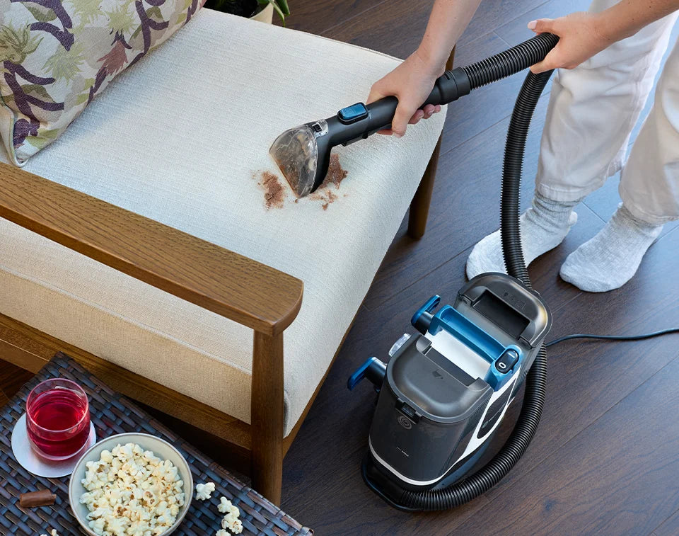 Vacmaster Spotlet Carpet Cleaner Upholstered chair cleaning