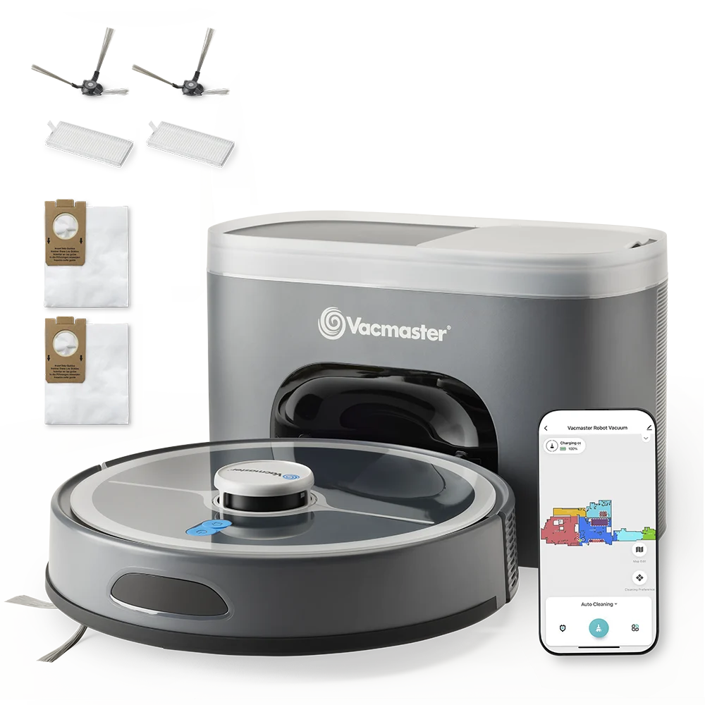 Vacmaster Robot Vacuum Cleaner REi in the box