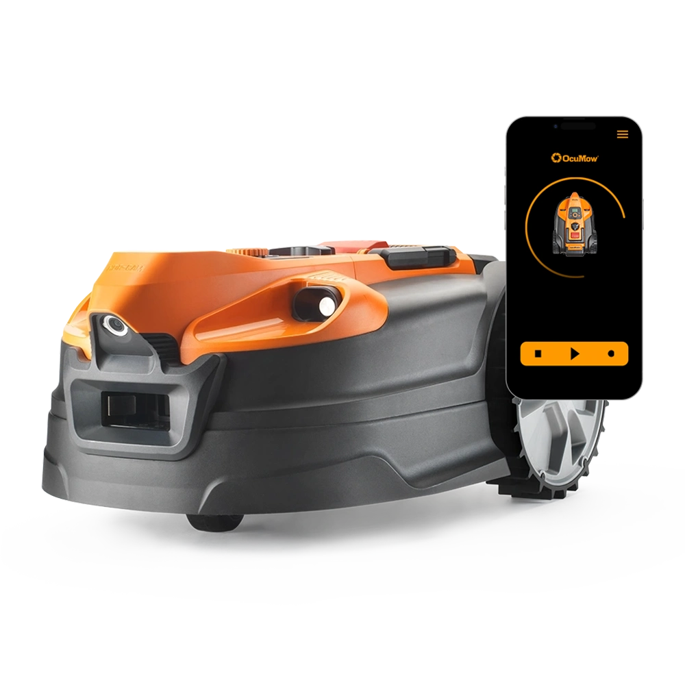 OcuMow 18 Robot Lawn Mower Camera and Sensor Technology with App
